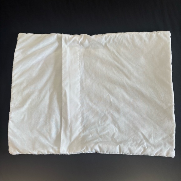 Handmade Quilted Cross Stitch Embroidered Butterfly & Floral Cotton Pillow Sham - Picture 14 of 15